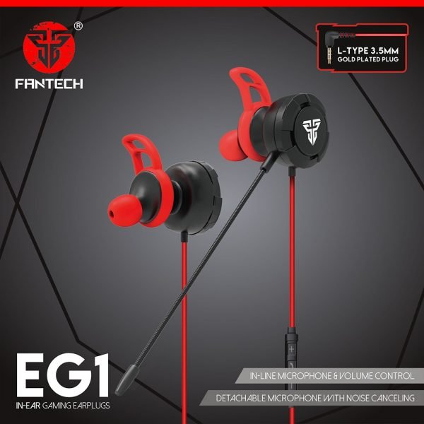 Fantech EG1 In-Ear Gaming Earplugs - Image 2