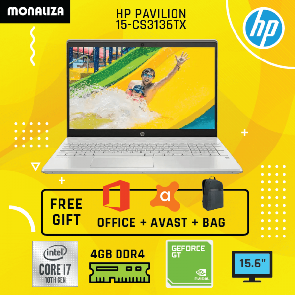 HP PAVILION 15-CS3137TX FOG BLUE