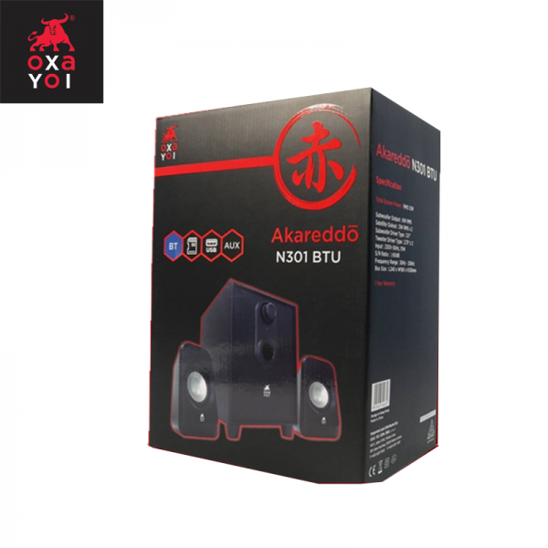 OXAYOI AKAREDDO N301 BTU 12W Bluetooth Speaker - Image 3