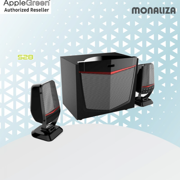 Apple Green Multimedia Speaker S28 2.1CH