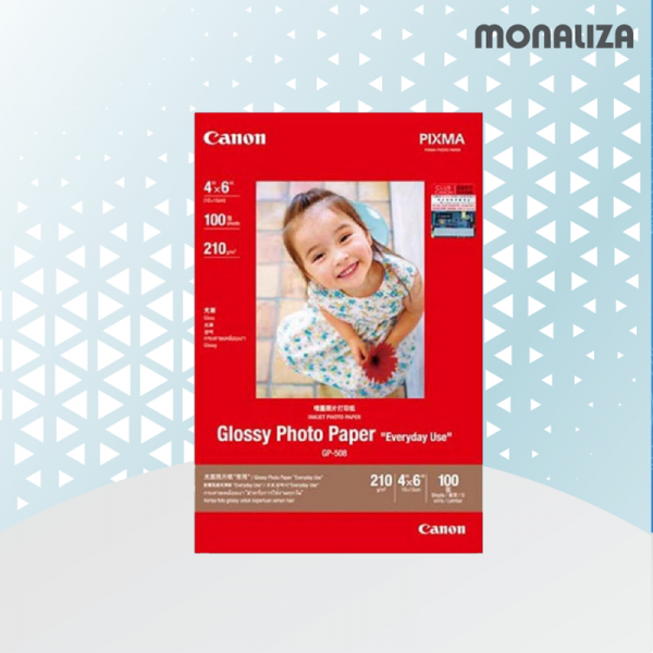 CANON GLOSSY PHOTO PAPER 4X6(30SHEETS) GP-501