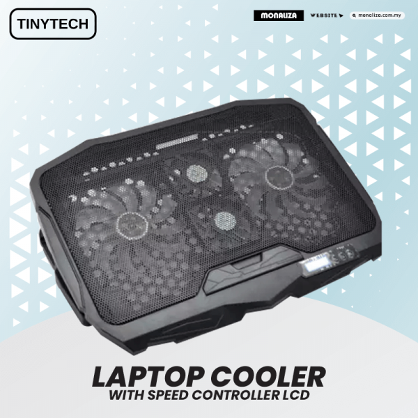 Tinytech Notebook CoolerPad With LCD Display C018
