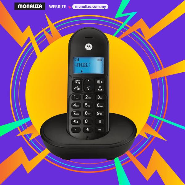 Motorola Digital Cordless Phone T101 Black