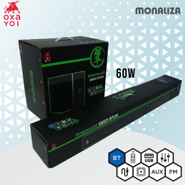 Oxayoi Speaker Soundbar Emerarudo SB501 Btur