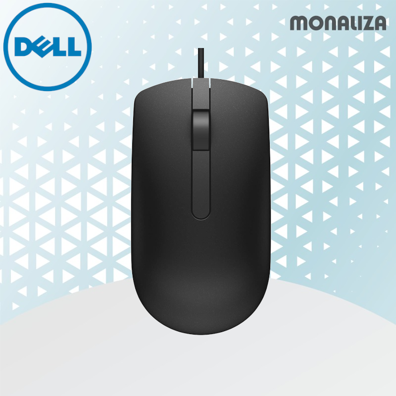Clearance Sales) Dell Optical Mouse MS116 USB - Monaliza