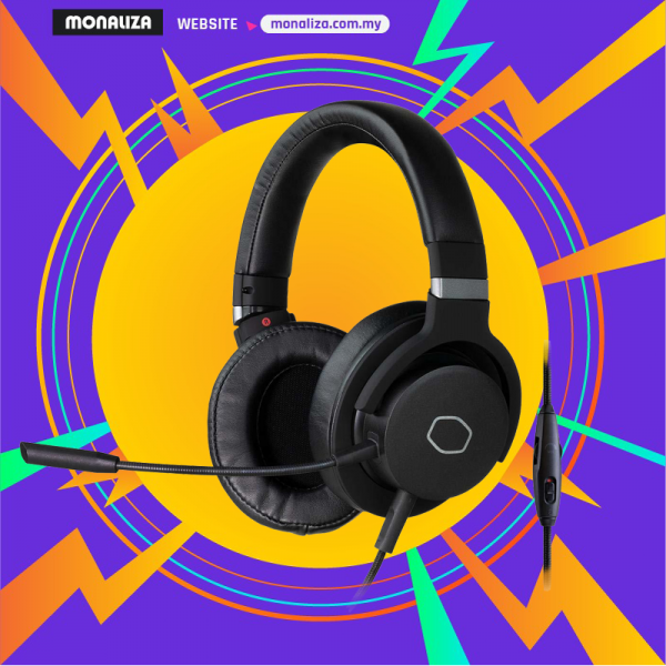 Cooler Master Gaming Stereo Headset MH751 Over Ear 2.0 Channel