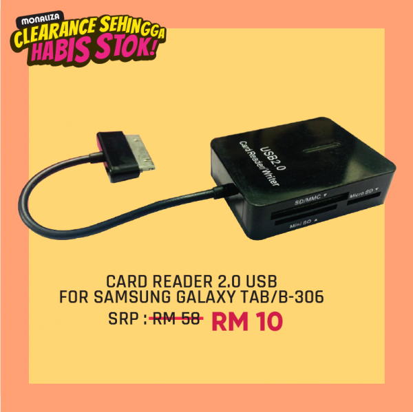 Card Reader 2.0 USB For Samsung Galaxy TAB/B-306