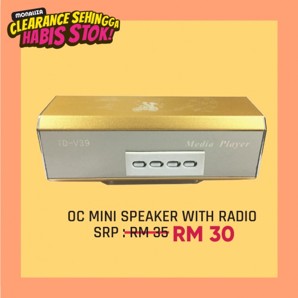 OC Mini Speaker With Radio