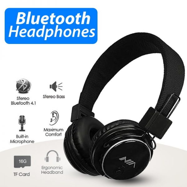 NIA Bluetooth Stereo Headset Q8-851S - Image 3