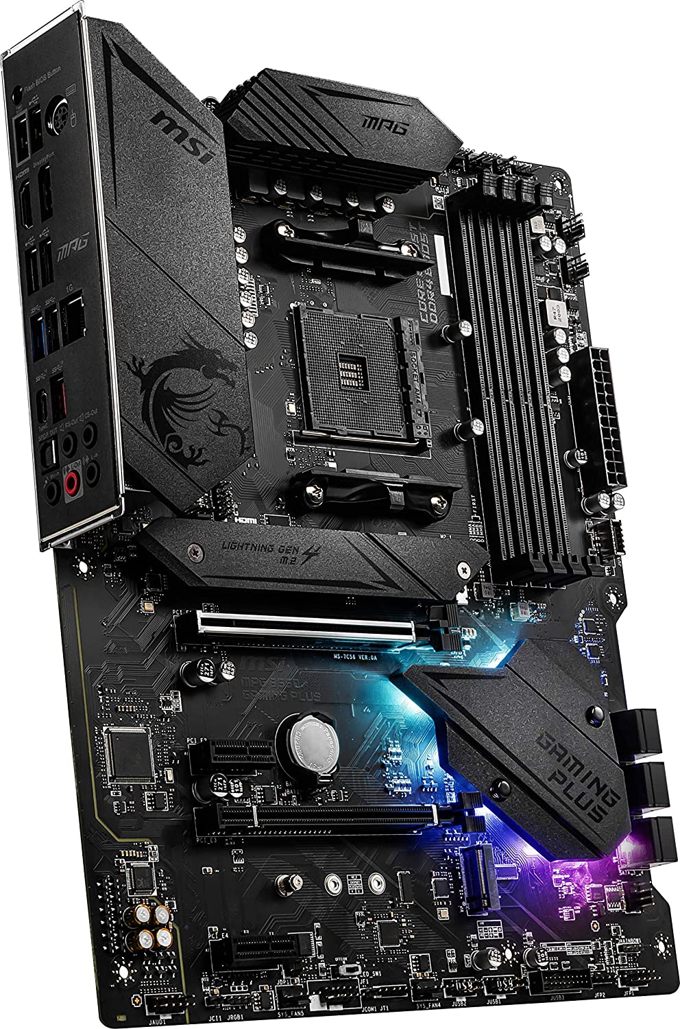 msi b550 a pro cpu led
