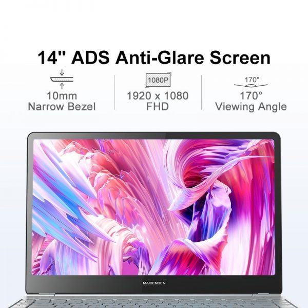 Maibenben Jinmai Laptop 6 S480 (INTEL N4100 UHD GRAPHICS 600/8GB DDR4/128GB) - Image 2