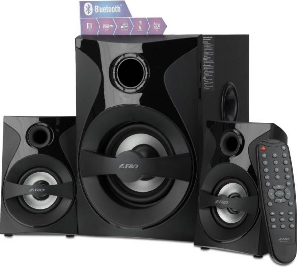 F&D Multimedia Bluetooth Speaker F380X 2.1 Channel - Image 3