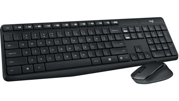 Logitech Wireless Keyboard + Mouse MK315 [Combo] - Image 3