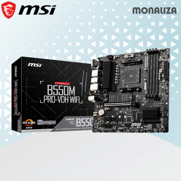 Msi Motherboard B550M PRO-VDH Wifi
