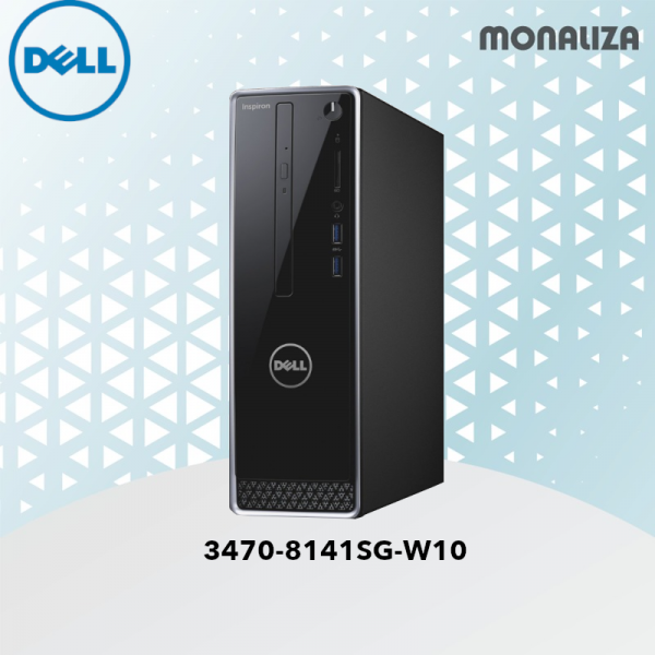 Dell Desktop PC Inspiron 3470-8141SG-W10 Slim Tower
