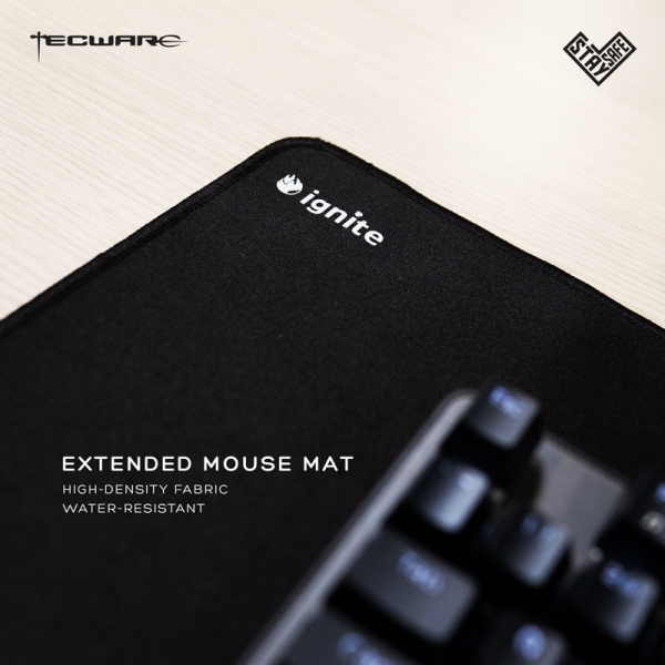 Tecware 3 IN 1 Ignite Gaming Bundle (Includes Single Color LED Mech 87 KB + Mouse + Mouse Mat) - Image 2