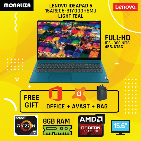 LENOVO IDEAPAD 5 15ARE05-81YQ00H6MJ LIGHT TEAL
