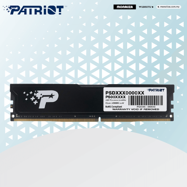 Patriot 8GB DDR4 2666MHZ RAM UDIMM PC