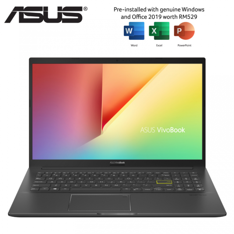 Asus Laptop Vivobook K513E-ABQ650TS Indie Black - Monaliza