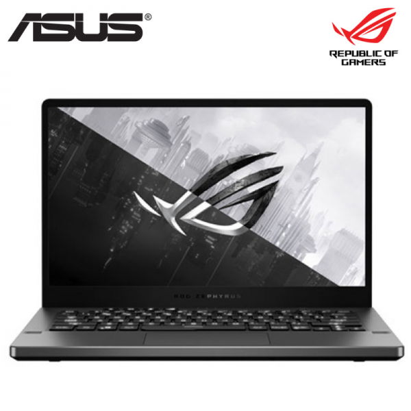 Asus Laptop Gaming ROG Zephyrus GA401I-VHA231T Eclipse Grey (AMD Ryzen 9 4900HS Processor/NVIDIA GeForce RTX2060 MAX-Q 6GB GDDR6) - Image 2