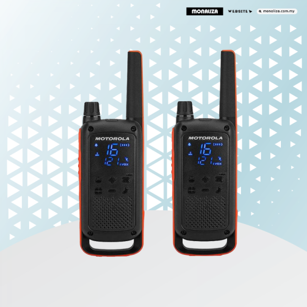 Motorola Walkie Talkie TALKABOUT T82 Go Adventure (10KM, 8 Channels)