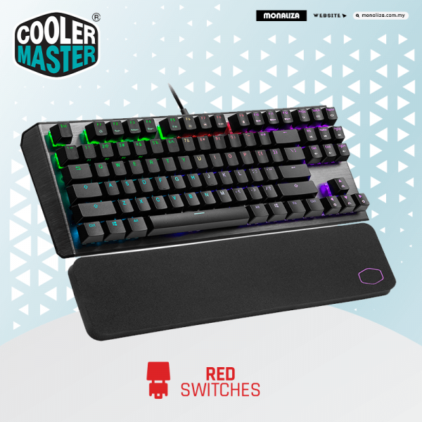 Cooler Master CK530 V2 Mechanical Gaming Keyboard - RED SWITCHES