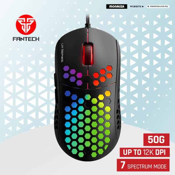 Fantech Hive UX2 Macro RGB Gaming mouse