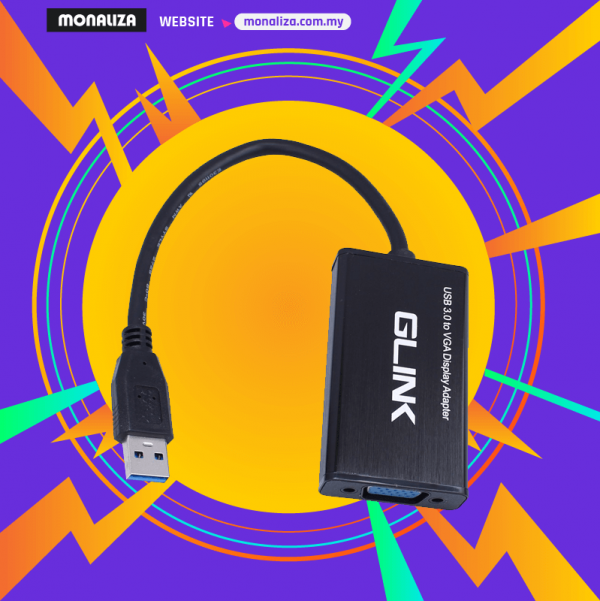 Glink USB 3.0 to VGA Adapter