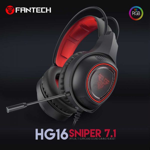 Fantech Gaming Headset HG16 Sniper 7.1 Surround Sound