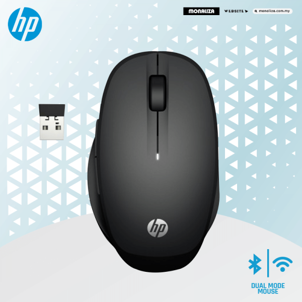 HP Dual Mode 300 Wireless & Bluetooth Mouse