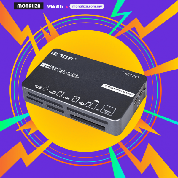 Ietop Multi Card Reader CR118 USB 3.0