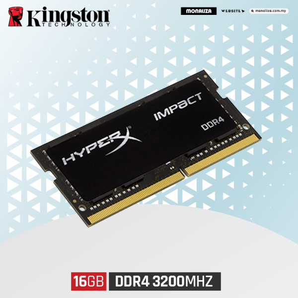 Kingston HyperX Impact 16GB DDR4 3200MHZ Sodimm NB