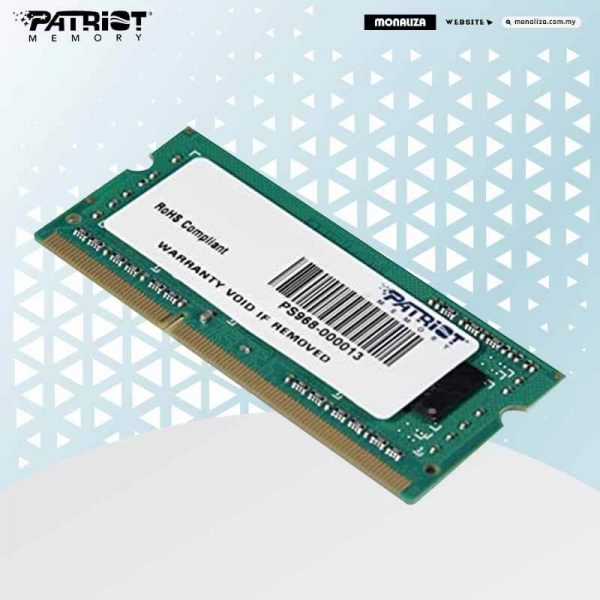 Patriot 4GB DDR3 1600MHZ CL11 NB