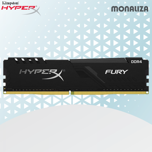 Kingston Ram PC HyperX Fury Black 8GB DDR4 2666Mhz