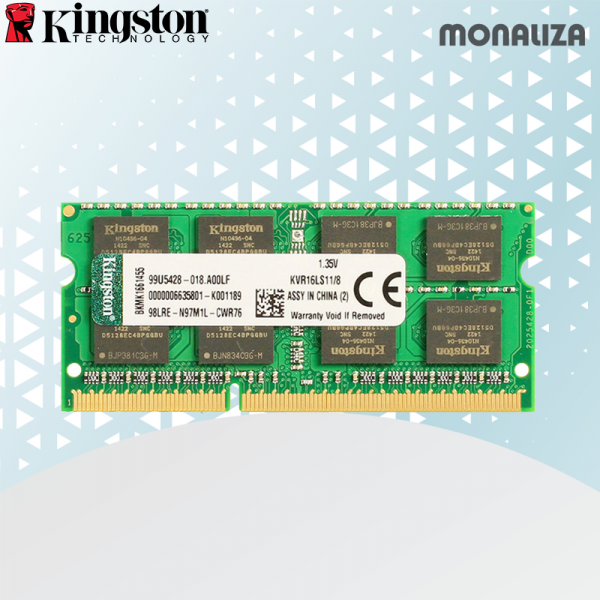 Kingston Ram Notebook 8GB DDR3 1600MHZ