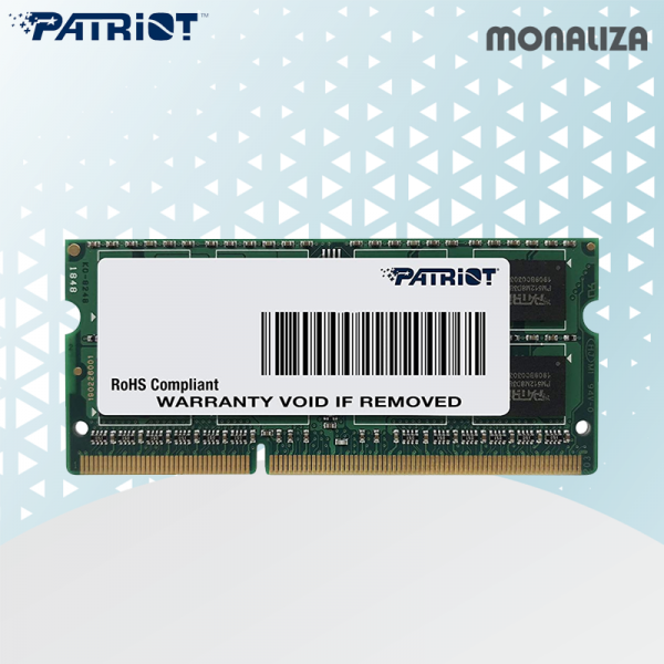 Patriot Ram 8GB DDR3L NB Low Voltage 1600Mhz