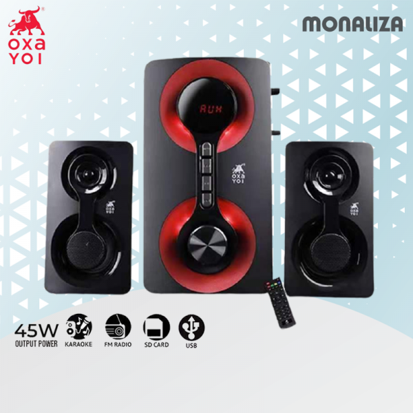 Oxayoi Speaker Akareddo 505 BTRUM 2.1 Channel