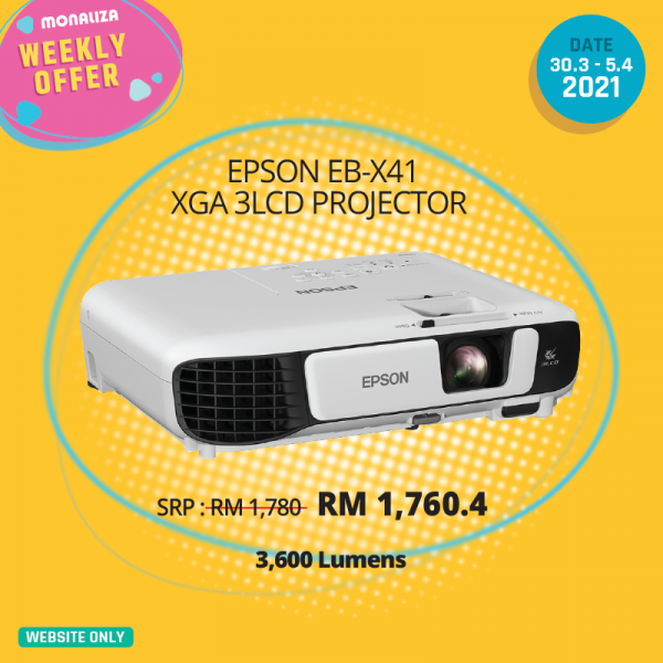 Epson Projector EB-X41 XGA