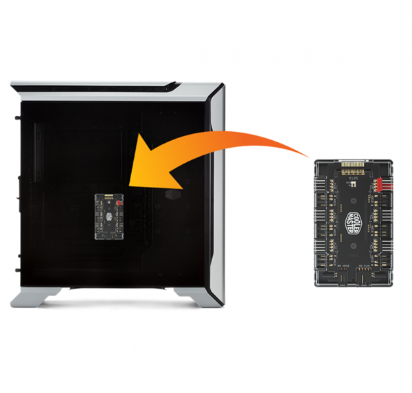 Cooler Master ARGB And PWM Hub 1 to 6 Ports - Image 3