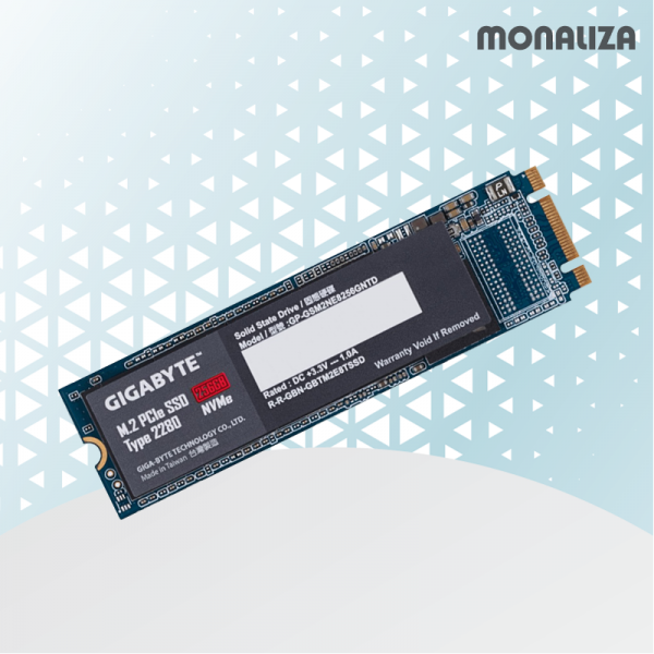 Gigabyte 256GB M.2 NVME PCIE 2280 SSD