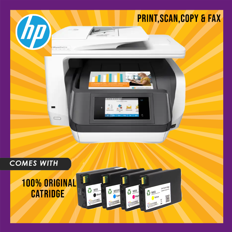 HP Printer Office Jet Pro 8730 AIO with Fax