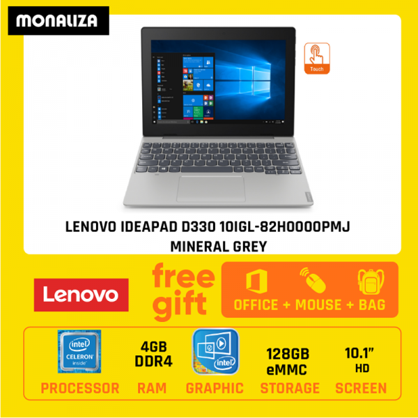 Lenovo Laptop Ideapad D330 10IGL-82H0000PMJ