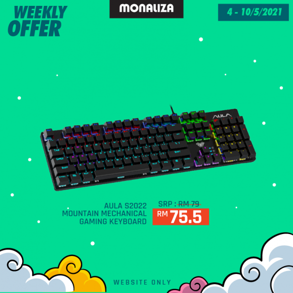 Aula Mechanical Gaming Keyboard S2022