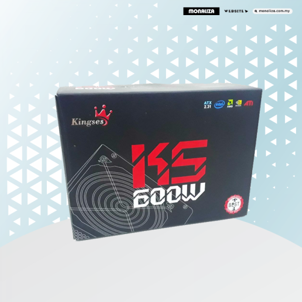 Kingses KS600W Power Supply 600W