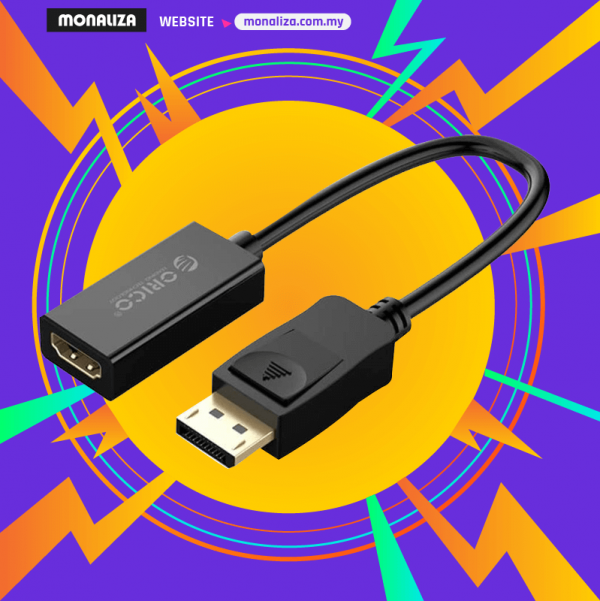 ORICO DISPLAY PORT MALE TO HDMI FEMALE ADAPTER