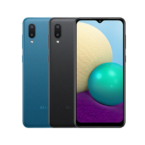 Samsung Smartphone Galaxy A02 (3+32GB) - Blue/Black/Gray - Image 2