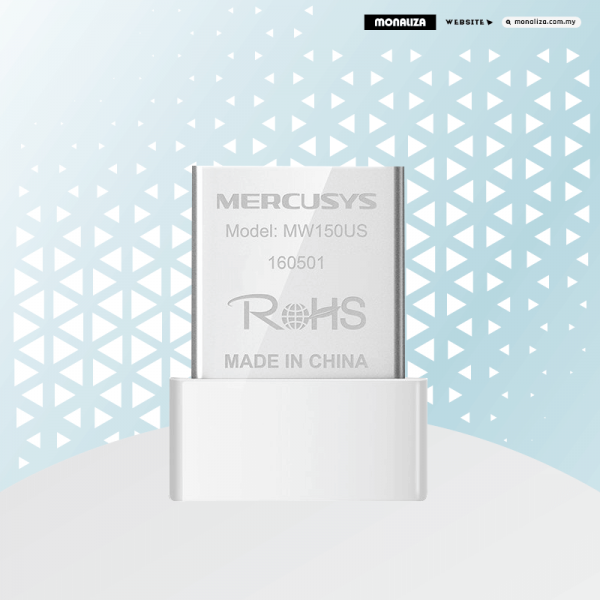 Mercusys USB Adapter N150 Wireless Nano