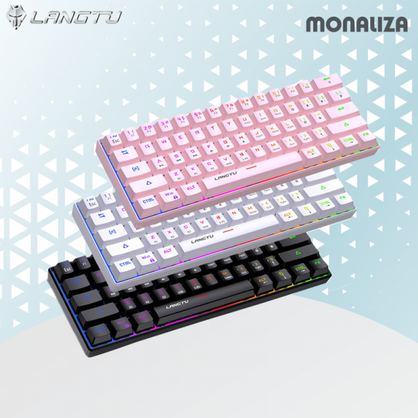 Langtu Wireless Bluetooth RGB Mechanical Gaming Keyboard G1000 61 Keys