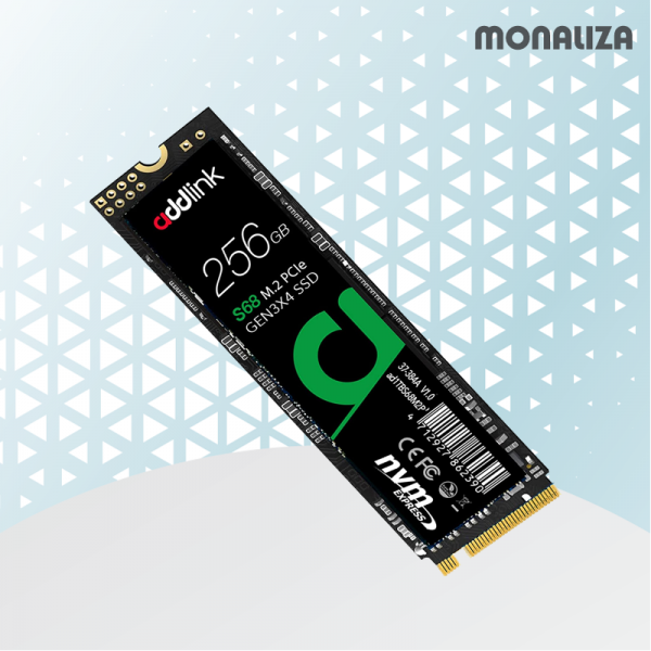 Addlink S68 256GB M.2 NVME 2280 PCIe GEN3X4