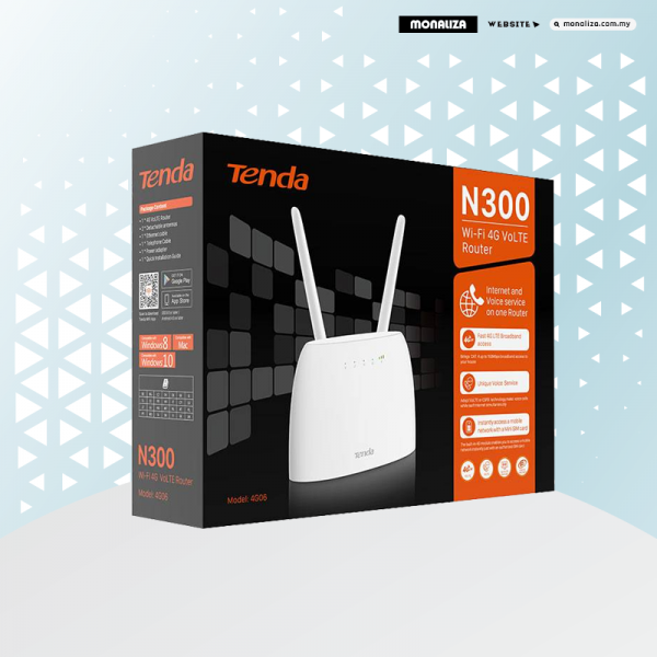Tenda Wifi 4G Volte Router 4G06 N300